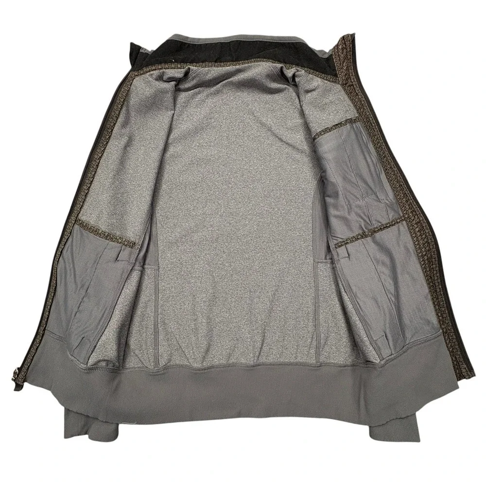 Lululemon Vent Tech Full Zip Jacket Mens‎ S Gray Softshell Magnetic Pocket